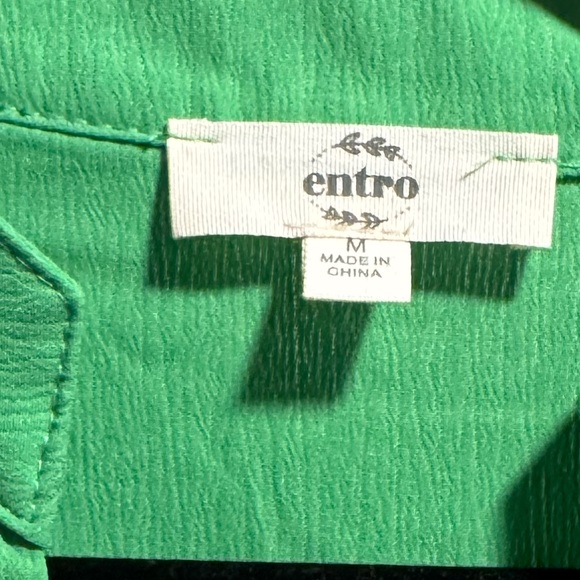 Like New Entro Puff Sleeve Mini Dress Size Medium - Picture 7 of 7